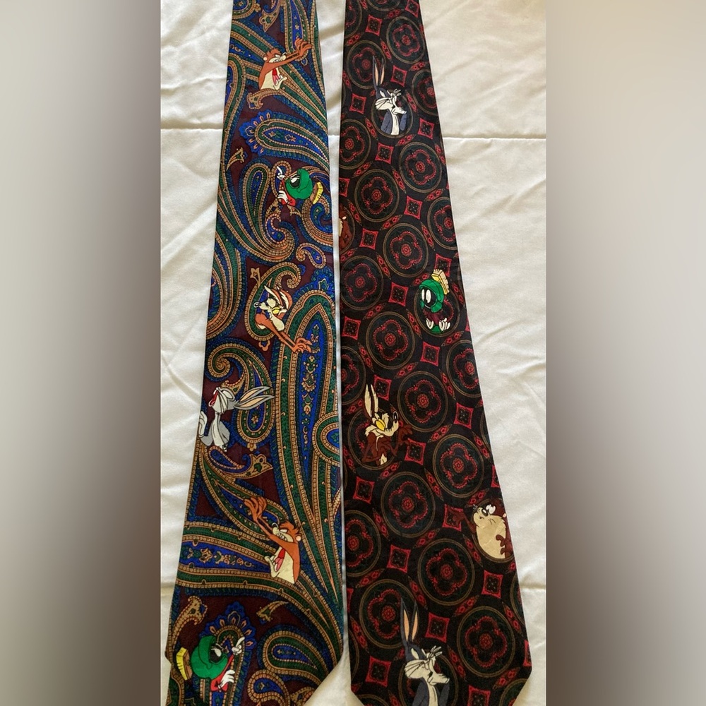 Looney Tunes Patterned Tie Bundle